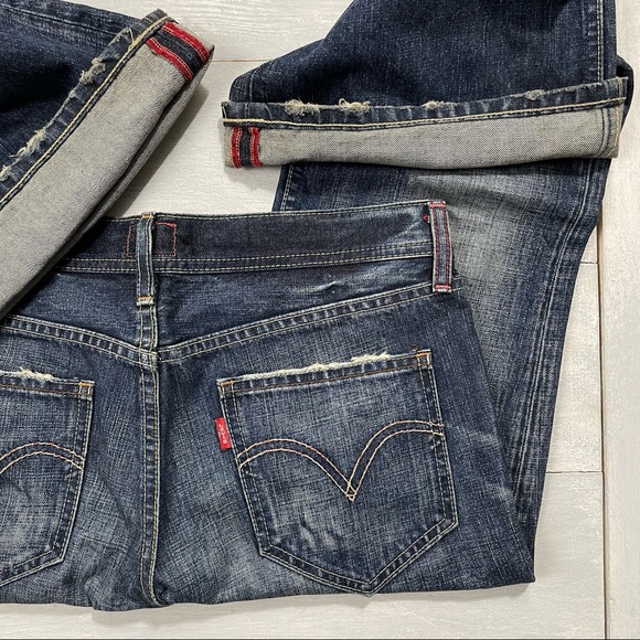 Levi’s 527 “RedLoop” Vintage Japanese Selvedge Denim - Picture 3 of 17